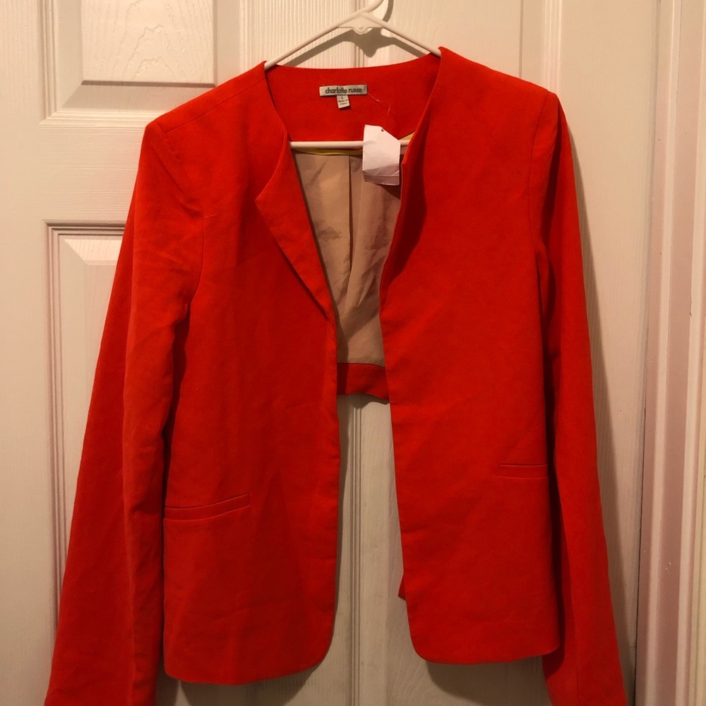 Orange jacket